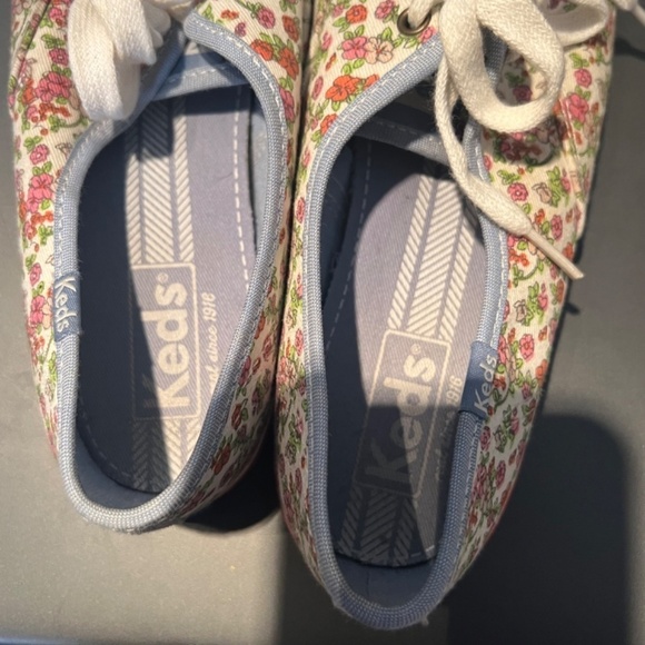 Keds floral sneakers size 7.5 preloved - Picture 5 of 7